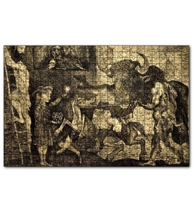 Cakapuzzle Minotauromachy, 1935 by Pablo Picasso  Puzzle Yapboz MDF (Ahşap) (1000 Parça)