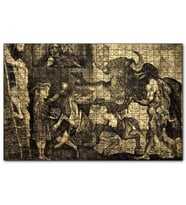 Cakapuzzle Minotauromachy, 1935 by Pablo Picasso  Puzzle Yapboz MDF (Ahşap) (1000 Parça)