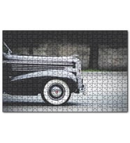 Cakapuzzle Antika Klasik Araba Ön Sağ Detay  Puzzle Yapboz MDF (Ahşap) (500 Parça)
