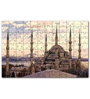 Cakapuzzle İstanbul Sultan Ahmet Camii Görseli Puzzle Yapboz MDF (Ahşap) (1000 Parça)