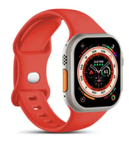 Microsonic Apple Watch Series 10 46mm Kordon Harmony Edition Siyah (Kırmızı)