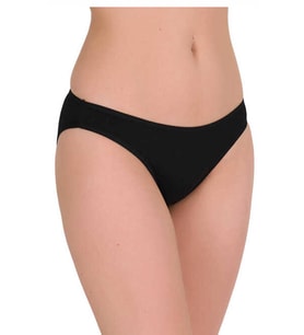 Kadın Likralı 3 Lü Slip Külot Berrak-2056 (Siyah)