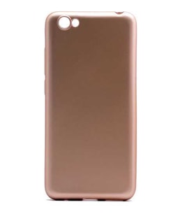 Vestel E3 Kılıf Soft Mat Premier Case (Gold)