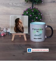 Mekatronik Mühendisi Fotoğraflı Dekoratif Taş, Kupa Bardak Beyaz Hediye (Model 9)