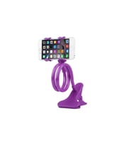 Akrobat Telefon Tutucu Oynar Başlıklı (Siyah) (Mor)