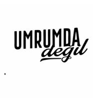 Umrumda Değil Araba Sticker siyah 15x9 CM (Siyah)