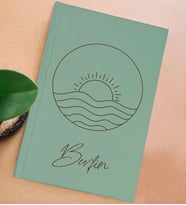 BK Gift Kişiye Özel İsimli Sert Kapaklı Su Yeşili Defter, Arkadaşa Hediye, Yeni İş Hediyesi, Anı Defteri, Doğum Günü Hediyesi-1 (Model 9)