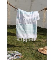%100 Pamuklu 50x90 Peşkir Havlu (Mint Yeşili)