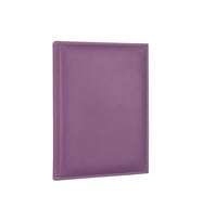 Deri Defter Günlük Journal Ajanda Tarihli Çizgili 168 Yaprak Rainbow Vegan 17X24 cm (Lila)