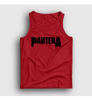 Presmono Unisex Sarı Logo Pantera Atlet 168683tt (Kırmızı)