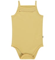 Civil Baby İp Askılı Dantelli 12-24 Ay Kız Çıtçıtlı Badi - Pudra