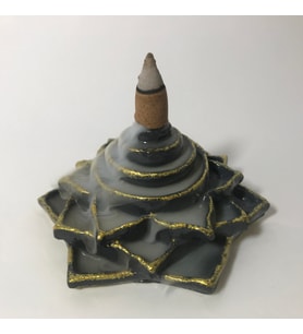Geri Akış Lotus Tütsülük (Siyah)