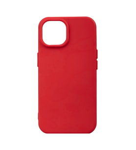 Kvy İphone 15 Biye Silikon Kılıf (Kırmızı)