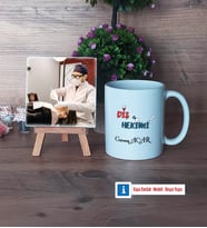 Diş Hekimi Fotoğraflı Dekoratif Taş, Kupa Bardak Beyaz HediyeDiş Hekimine Diş Hekimleri Günü Hediyesi (Model 1)
