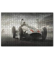 Cakapuzzle Mercedes Gümüş Ok Görseli  Puzzle Yapboz MDF (Ahşap) (1000 Parça)