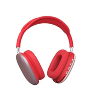 Max Pro Plus 2024 Yeni Nesil Kulak Üstü Bluetooth Kulaklık (Kırmızı)