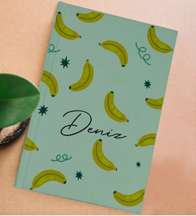 BK Gift Kişiye Özel İsimli Sert Kapaklı Su Yeşili Defter, Arkadaşa Hediye, Yeni İş Hediyesi, Anı Defteri, Doğum Günü Hediyesi (Model 5)