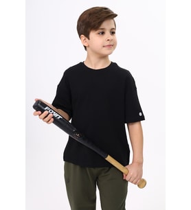 Toontoy Erkek Çocuk Baskılı Tişört (Siyah)