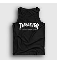 Presmono Unisex Sarı Logo V5 Thrasher Atlet 279120tt (Siyah)