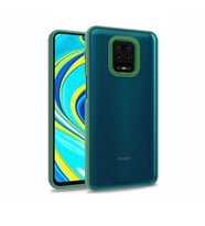 Xiaomi Redmi Note 9 Pro Kılıf Case, Kamera Lens Korumalı Elektroplatin Kaplama Sert PC Koruyucu Colourful Platinum Serisi (Yeşil)