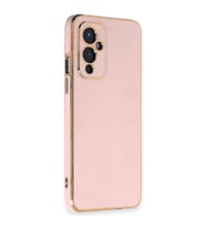 Microsonic OnePlus 9 Kılıf Olive Plated Yeşil (Pembe)
