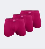 Malabadi 3 Lü Paket Erkek Pamuklu Boxer 3M074 (Bordo)
