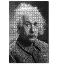 Cakapuzzle Albert Einstein Ceket Beyaz Saç Puzzle Yapboz MDF (Ahşap) (500 Parça)