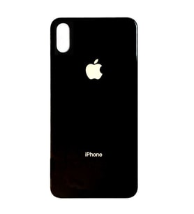 İphone X Arka Pil Kapak Batarya Kapağı Yüksek Kalite (Siyah)