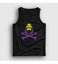 Presmono Unisex Beyaz Skeletor İskeletor He Man Atlet 433998tt (Siyah)