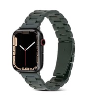 Uyumlu Model Apple Watch 42mm Kordon Klipsli Metal Kordon 04-A (Burnt Olive)