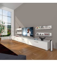 Decoraktiv Eko 270R Slm Tv Ünitesi Tv Sehpası (Beyaz)