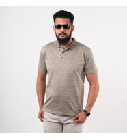 NEHİR by Faruk Ülker POLO YAKA ERKEK T-SHİRT (Krem)