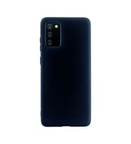 Samsung Galaxy A02s Kılıf Kamera Korumalı Silikon Rubber Arka Kapak (Siyah)