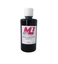 M1 ART Vernikli Akrilik  Boya 140.ml  12 RENK SEÇENEĞİ (Siyah)