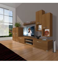 Decoraktiv Eko 6DA Slm Dvd Tv Ünitesi Tv Sehpası (Ceviz)