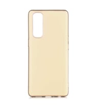 Oppo Reno 4 Pro 4G Kılıf Soft Mat Premier Case (Gold)
