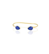 Kadir Jewellery 22 Ayar Altın Kaplama El İşçiliği Zirkon Taşlı Kadın Charm Bileklik (Parlement)