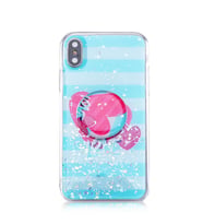 iPhone XS Max Kılıf Pop Soketli Vale Silikon Kılıf (Model 3)