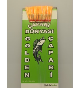 GOLDEN 50 İĞNELİ İSTAVRİT KÖSTEĞİ 7 NO BEYAZ İĞNE -0,20 MM -0,22 MM -0,25 MM KÖSTEK (Turuncu)