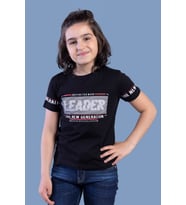 Toontoy Erkek Çocuk Baskılı Tişört (Siyah)