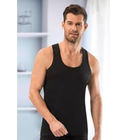 Jiber Erkek Rambo Atlet Renkli 6'lı Paket-113 (Siyah)