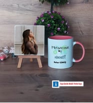 Mekatronik Mühendisi Fotoğraflı Dekoratif Taş, Kupa Bardak Beyaz Hediye (Model 6)