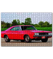 Cakapuzzle Dodge Charger 500 Otomobil Görsel  Puzzle Yapboz MDF (Ahşap) (1000 Parça)