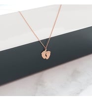 Özel Tasarım Bebek Ayakları Kolye 925 K Gümüş (Rose)