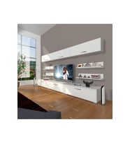 Decoraktiv Eko 8y Slm Tv Ünitesi Tv Sehpası (Beyaz)