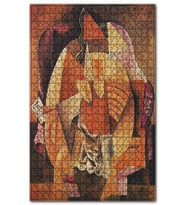 Cakapuzzle Woman in an Armchair 1913 by Pablo Picasso Puzzle Yapboz MDF (Ahşap) (500 Parça)