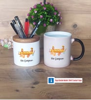 Arkeolog Kalemlik, Kupa Bardak T Kişiye Özel Hediye (Model 3)