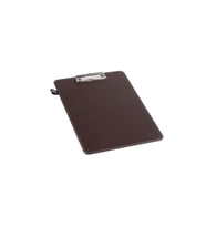 Kapaksız Sekreterlik A4 100 Yaprak Kapasiteli Rainbow Clip Board Vegan 23x33 cm (KAHVE)
