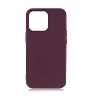 Uyumlu Model Apple iPhone 13 Pro Kılıf Soft Mat Premier Case (Mürdüm)