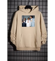 Unisex Müslüm Baba Baskılı Sweatshirt (Bej)